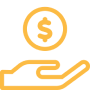 icon hand money